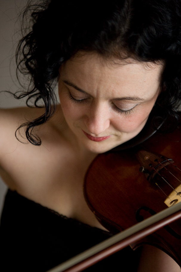 Professional violinist Elyssa Lefurgey Smith